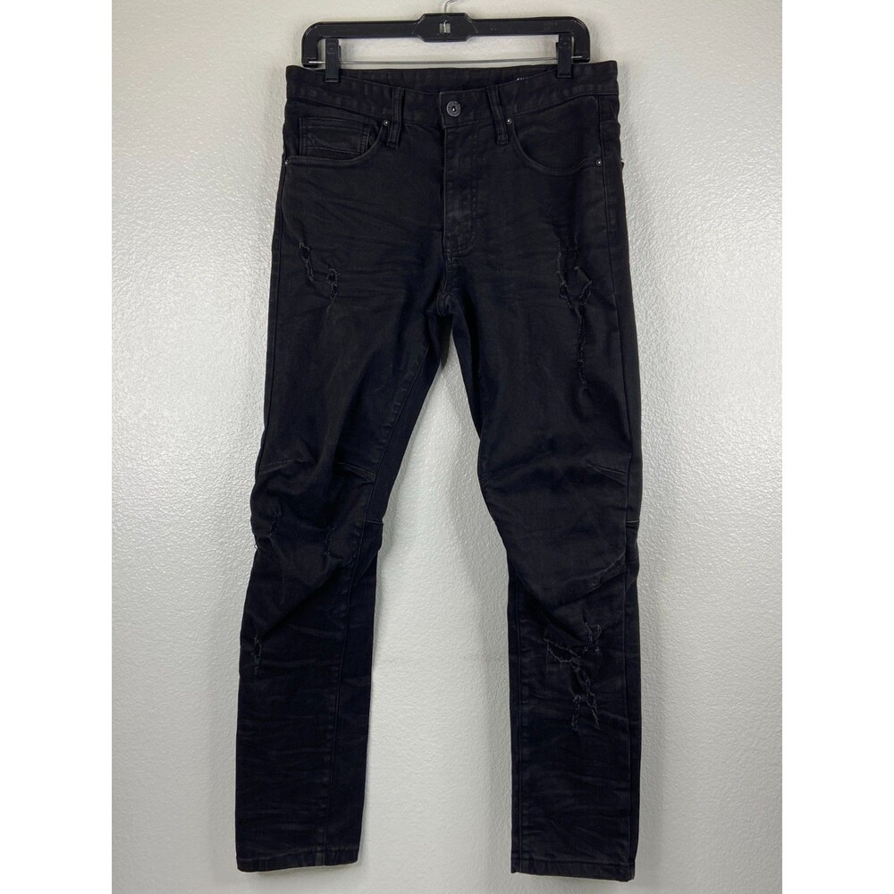 Smoke Rise Men 32/32 Black Jeans Slim Fit Casual Comfort New